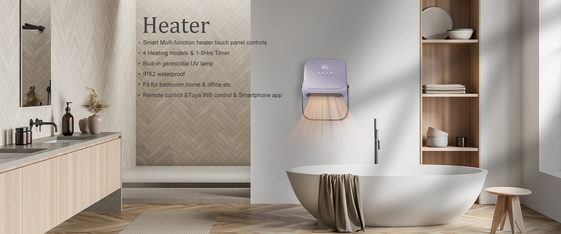 FOCUSEE bathroom and living products banner